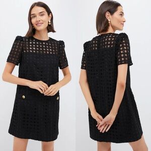 NWT Tuckernuck Janelle Dress Black Cane Lace L Sold Out
